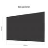 Appotronics 100-inch Fresnel Fixed Frame Projection Screen