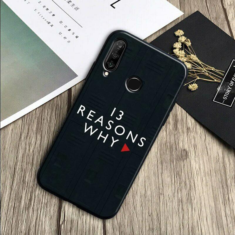 13 Тринадцать причин, почему Для Huawei Nova 11 12i 8i 7i 3i 9 10 SE Y60 Y61 Y70 Y72 Y73 Y90 Y91 P20 P30 Pro P40 Lite Чехол