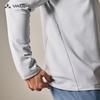 Мужская outdoor футболка VAUDE с полумолнией, быстросохнущая, с длинным рукавом