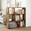 Room Divider Bookshelf Reclaimed Wood Look 102x29x103.5 cm