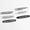 3D Metal Grand Edition Avantgarde Letters Side Fender Emblem Badge Sticker Decals for Mercedes Benz W204 W205 W213 W211 W210 ML AX1 