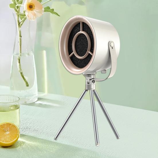 Kitchen Exhaust Fan Indoor Desktop Cooker Hood with 3 Speeds Small Apartment Ventilation for Electric Cookers BBQ