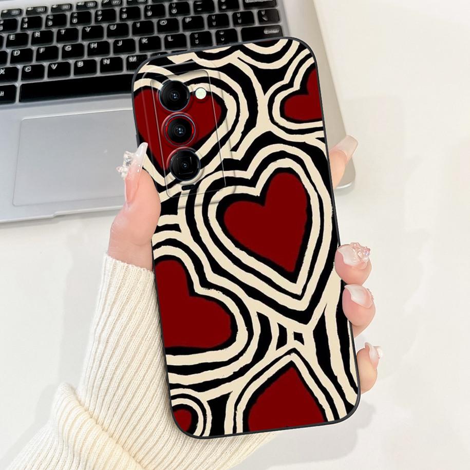 For Tecno Camon 18 Premier Case CH9 CH9n Shockproof Silicone Soft Bumper For Tecno Camon 18 P 18P 18i Camon18 Flower Phone Cover