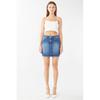Women's Dark Blue Mini Jean Skirt