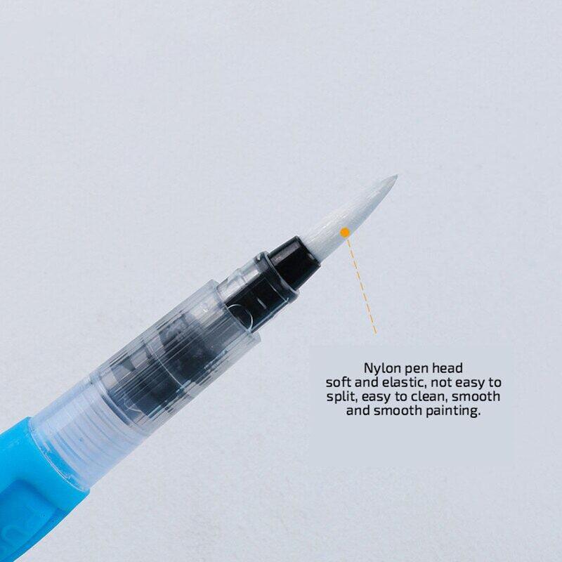 JOWOART 6 Многофункциональные перьевые ручки Кисть для ирригации Ручка для хранения воды Водорастворимый цветной карандаш Живопись Каллиграфия Художественные принадлежности