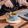 Exclusive Retro Ceramic Mug: High-Value Coarse Pottery Coffee, Water & Latte Cup