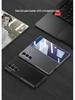 Ультратонкий кожаный чехол для Samsung Z Fold7 - Металлическая краска, Однотонный, Интегрированная конструкция корпуса