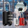Замок для дорожного багажа, замок с 3-значным паролем, замок для шкафа в общежитии, замок-молния для рюкзака