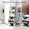 Dé Chargeur Voiture Electrique 3,68kW [6m, 6-8-10-13-16A] Cable Type 2 Recharge avec Affichage Numérique Contrôlable Compatible avec