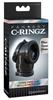 Fantasy C-Ringz - Elastic Penis and Ball Ring Black 8.3cm