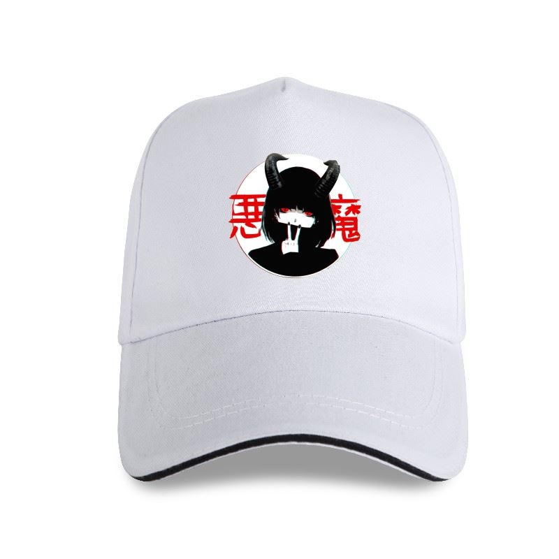 Новая кепка-шляпа в Корейском стиле, повседневные топы Ulzzang, одежда в стиле панк, Harajuku, винтажная дропшиппинг, бейсболка с аниме-принтом, готическая женская кепка