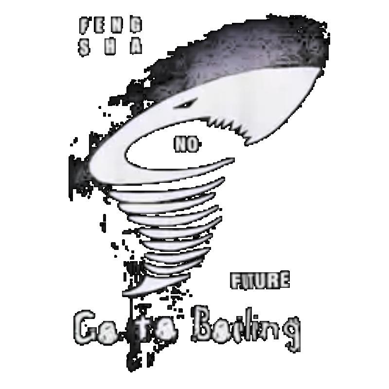 Oversized T-Shirt Black Shark Tornado Graphic Go To Bowling Print Casual Wear for Women