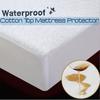 Cotton Terry Waterproof Mattress Cover Fitted Sheet Style Dust Mites Mattress Protector For Foam Mat