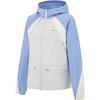 Sports Casual Simple Color Block Zipper Hooded Comfortable Versatile Jacket Women Jackets AFDV682-1