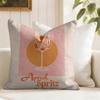 Classic Aperol Spritz Cushion Cover Eco Linen Pillow Case DoubleSided Print Breathable Durable Zipper Home Decor Gift