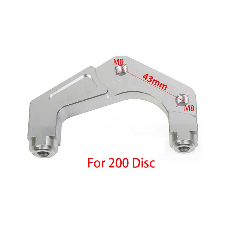 Тормозной диск 57 мм с отверстиями 200 мм, плавающий ротор, передний тормозной суппорт CNC, универсальный, для Yamaha RSZ JOG BWS Zuma Aerox Honda
