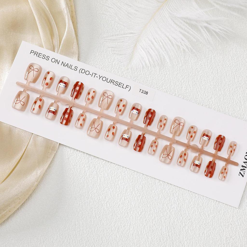 30 милых мультяшных наклеек для лака для ногтей «Кошачий глаз» — полная коллекция кодов