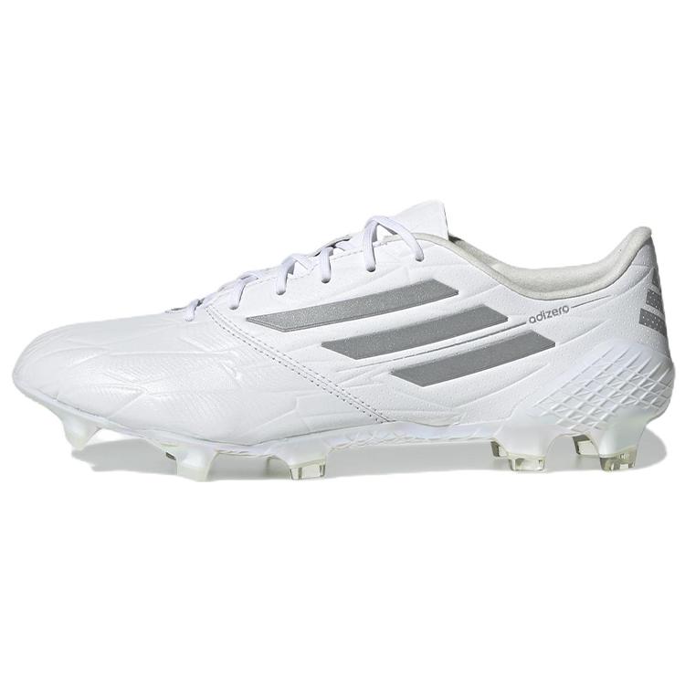 adidas Adizero F50 4 Кожаные FG 'Белый Серебристый Металлик' GX3911