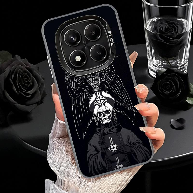 Ghost Papa Emeritus Shockproof Phone Case for Xiaomi Redmi Note 15 14 13 12 Pro Plus 11 11S 11T 5G Cover Anti Fall Fundas