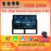 Автомобильное радио Android 14 для Jeep Grand Cherokee II WJ 1998 - 2004 Мультимедиа Видео Плеер Навигация стерео GPS Нет 2din 2 din dvd