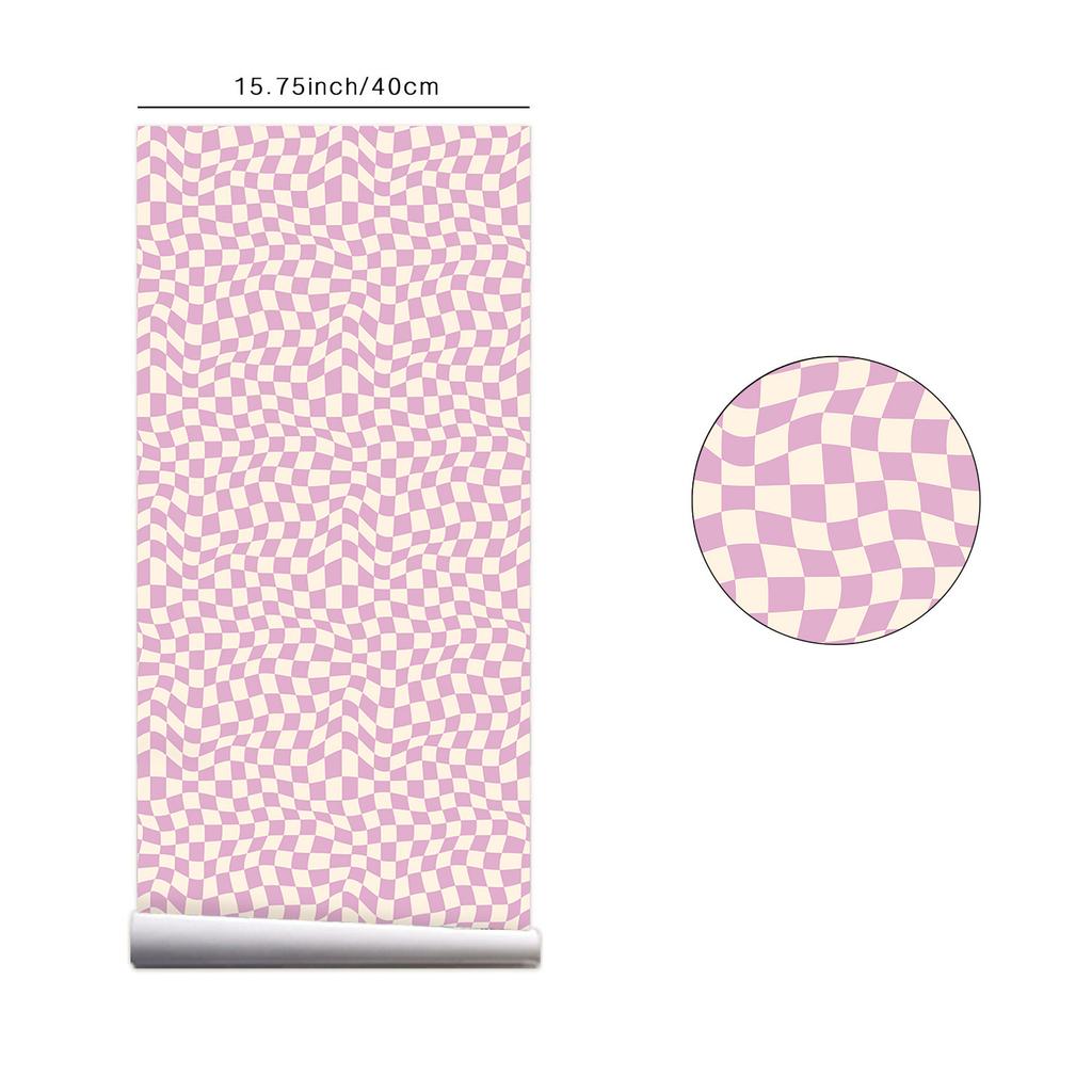 Клетчатые самоклеящиеся обои для домашнего декора, черно-белые обои для шкафов, полок и ящиков.