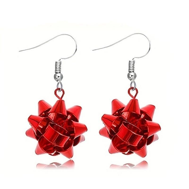 1 Pair of Ladies' Christmas Earrings, Christmas Gift for Everyday Wear, Christmas-themed Jewellery, Ladies' Accessories