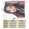 W-Wonhees-S Супер Реальный Я Плюшевые Одеяла Студенты Фланелевое Пледовое Одеяло Для Улицы Теплое Мягкое Качество На Заказ Покрывало Подарок