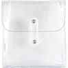 Clear Case Pencil Case Multi Pouch Korean Miscellaneous Goods Transparent Storage Mini Size [Donary] (Simple)