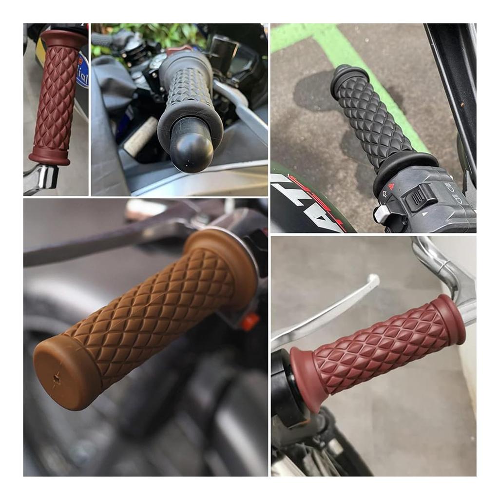 Рукоятка руля велосипеда 0,9 дюйма (22,2 мм) Универсальная резиновая накладка на ручку, декоративная