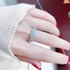 14K Белое Золото Цвет Бижутерия Богема Кольцо на Палец Anillos De Bizuteria Свадебное Мероприятие Вечеринка Мероприятие Женщины Свадебное Мероприятие Цвет