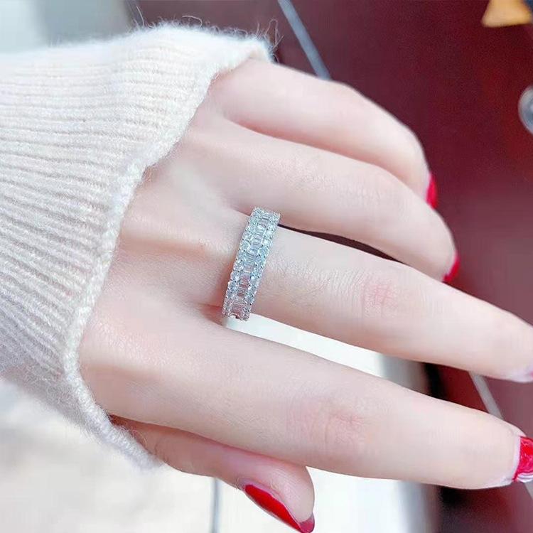 14K Белое Золото Цвет Бижутерия Богема Кольцо на Палец Anillos De Bizuteria Свадебное Мероприятие Вечеринка Мероприятие Женщины Свадебное Мероприятие Цвет
