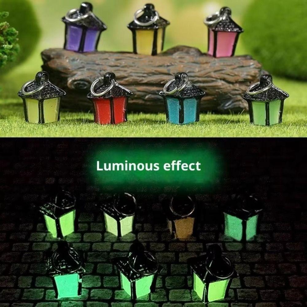 Miniature Garden Decorative Stakes Glow-in-the-Dark Fairy Garden Stakes Bonsai Decorations Party