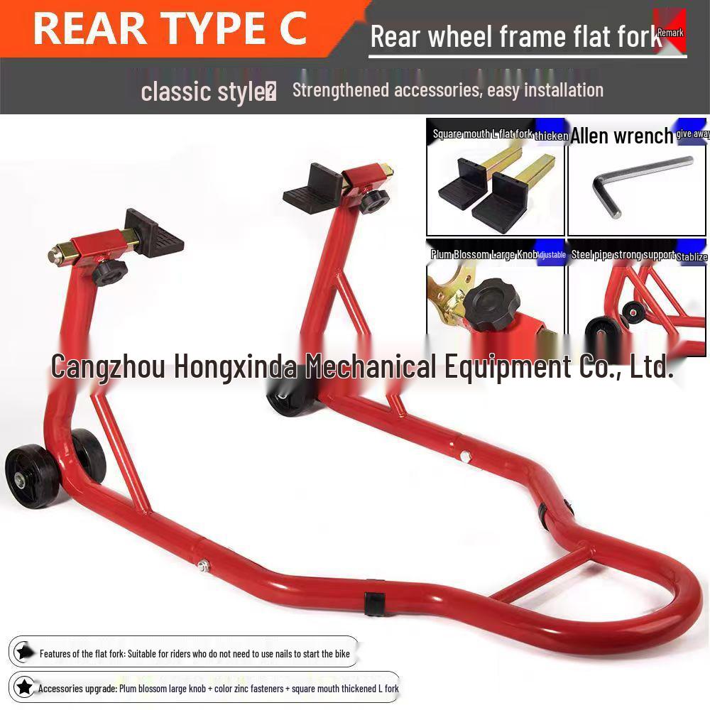 Front Wheel Motorcycle Lifting and Repair Stand Rack