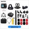 Universal Action Camera Accessories Set for GoPro, DJI Osmo, Xiaomi Yi: Perfect for Cycling & Diving