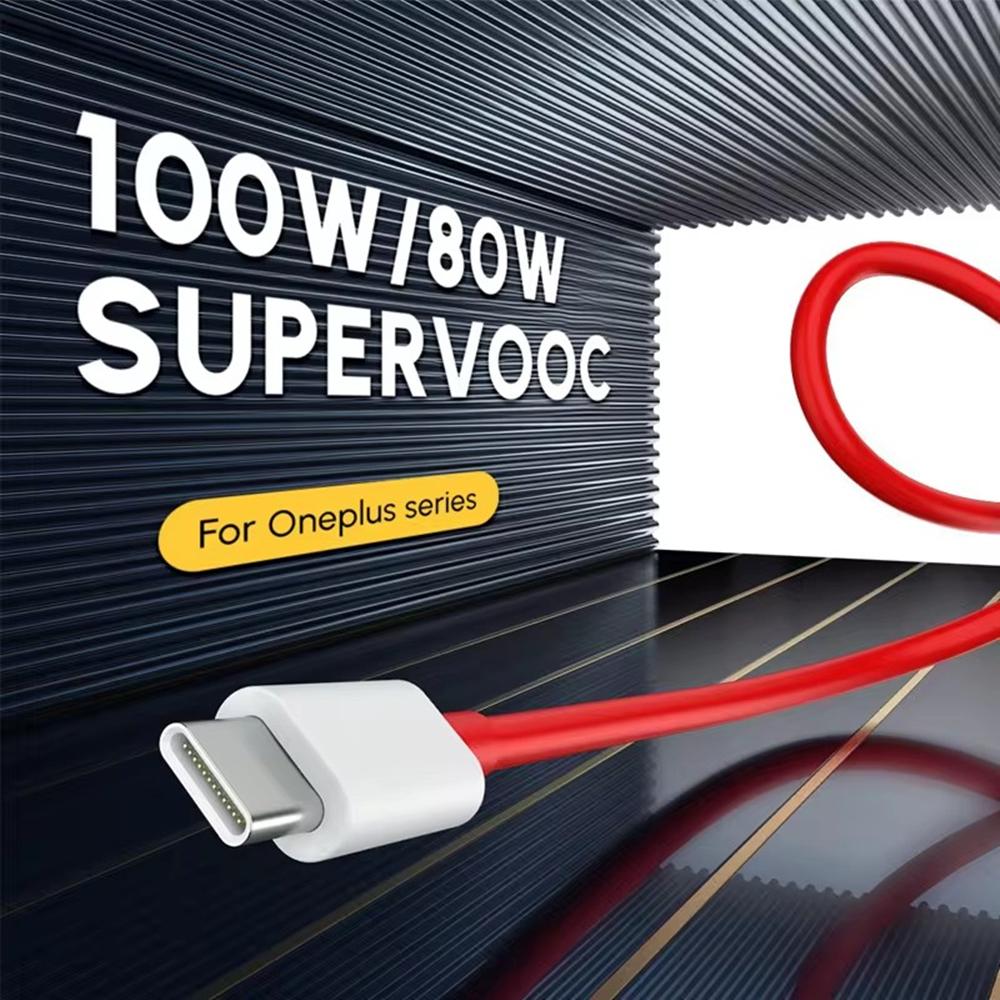 80 Вт 100 Вт SuperVOOC Type C USB-кабель для быстрой зарядки для OnePlus 9RT 10 Pro 10R 11 11R 12 Nord 2T 3 CE 2 3 Lite N300 Ace 2 2V кабель
