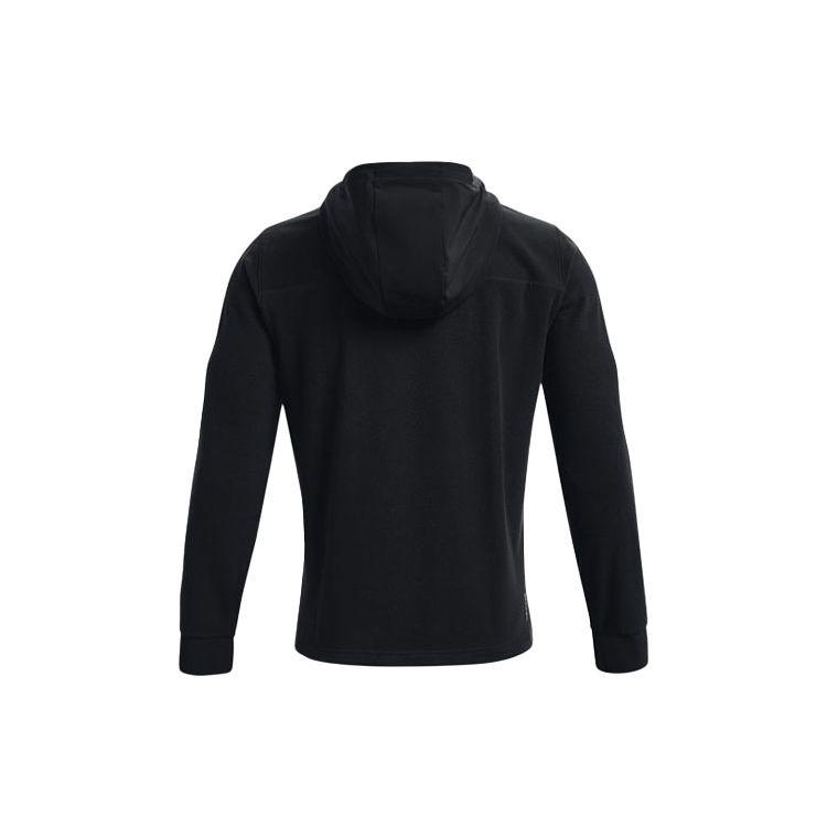Under Armour Rush Fleece Hooded Zip-Up Training Jacket Мужская верхняя одежда Черный 1366177-001