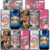 Чехол для iPhone 16 15 Xiaomi Redmi Note 14 13 12 11 Pro Max X 16e Samsung Galaxy S25 S24 S23 Moto OPPO Huawei One Piece Луффи Тони Чоппер Чехол для телефона