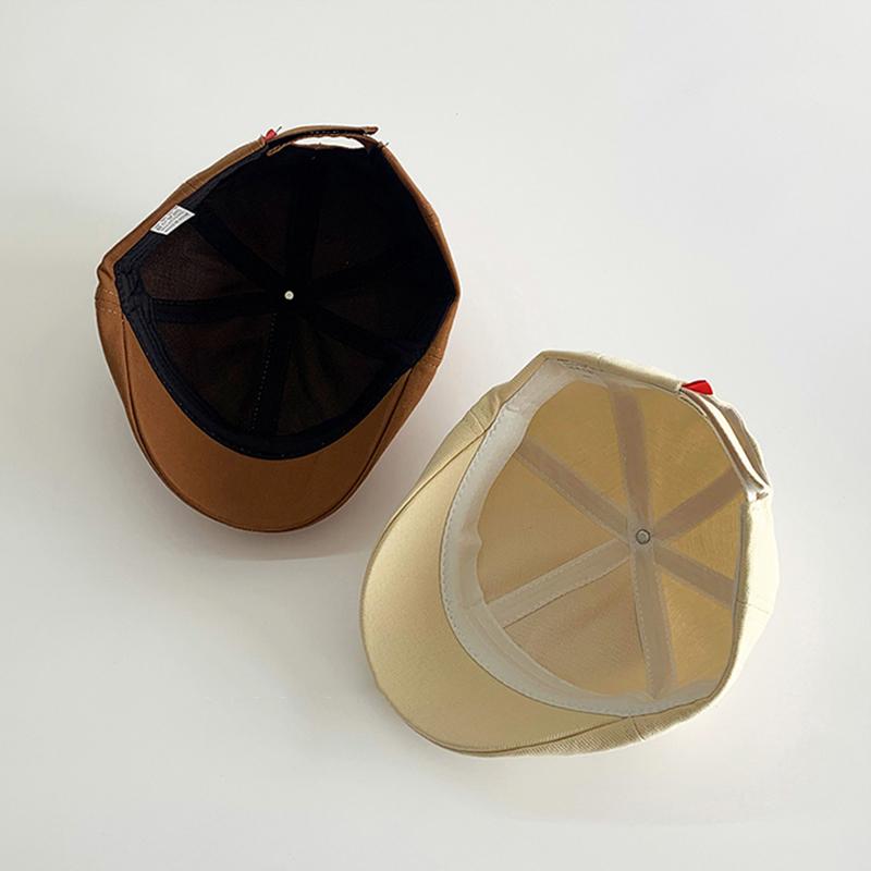 Мультяшный медведь для мальчика и девочки, берет, кепка, симпатичная, дышащая, мягкая, хлопковая, детская, кепка, повседневная, для путешествий, для малышей, для газетчиков, береты