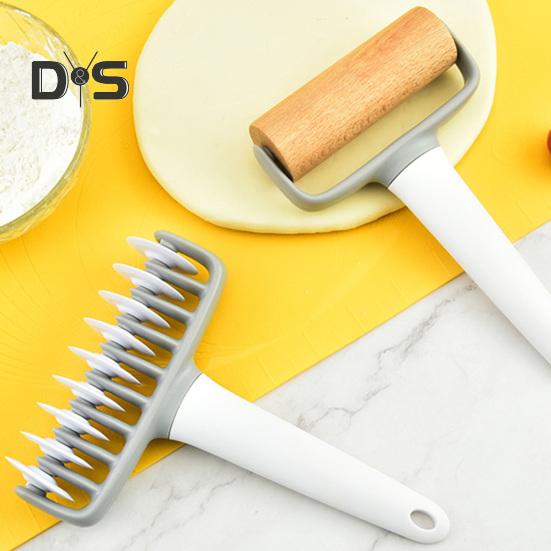 1 комплект, ПП, перфоратор для пиццы, съемный чистящий креативный бисквитный пирог, тиснение, валик для теста