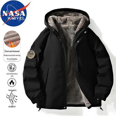 Мужская утепленная повседневная зимняя куртка NASA MARVEL