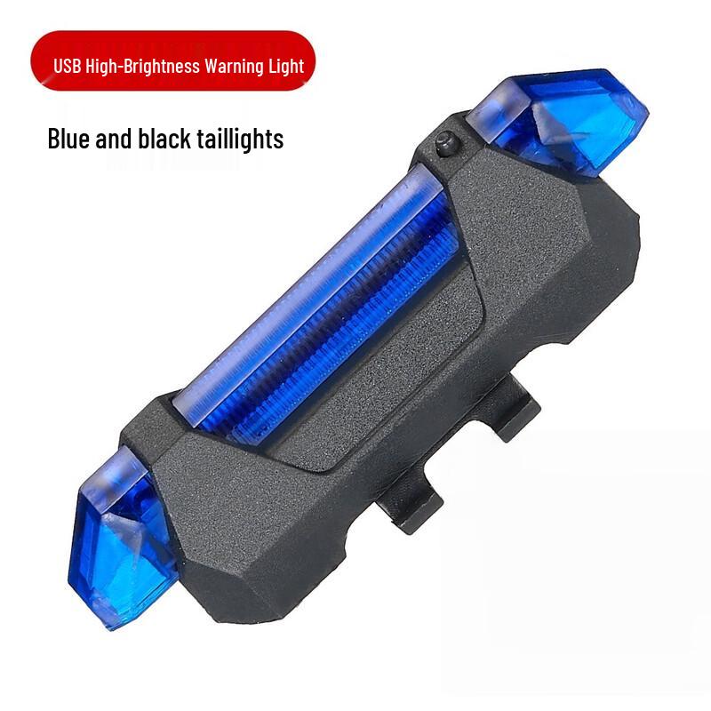 Lishi USB-перезаряжаемый задний фонарь для велосипеда