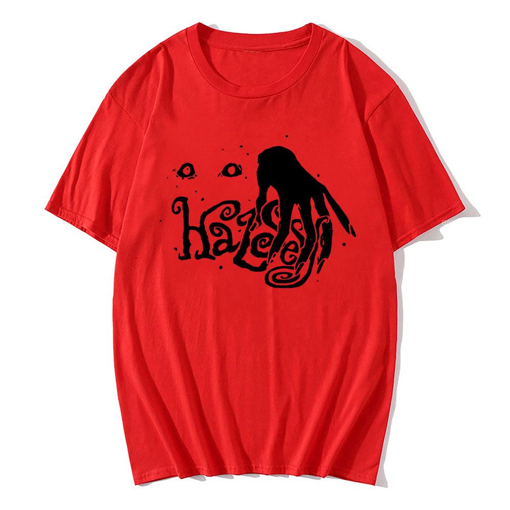 Unisex Streetwear HALSEY Badlands Fashion T-shirt Cotton Short Sleeve Male Tshirt Casual Loose O-neck Men Tee-shirt Print Clothes