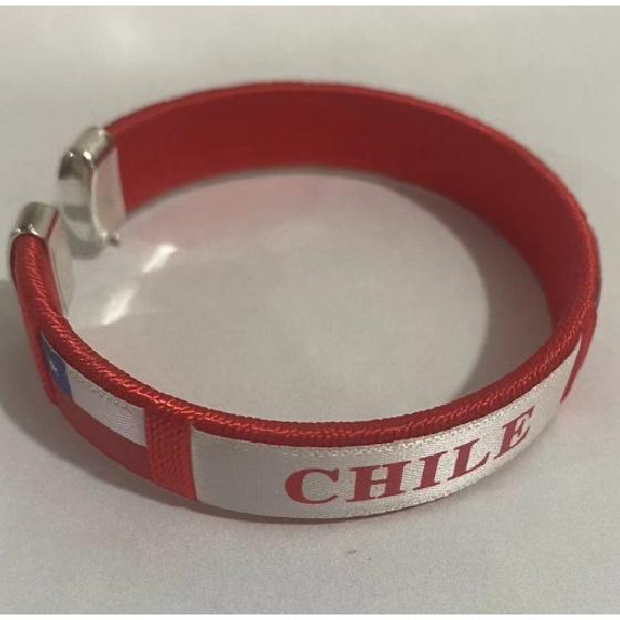 Браслет с флагом Чемпионата мира по футболу 2026 Испания Спортивный браслет Вышитый браслет Товары для болельщиков