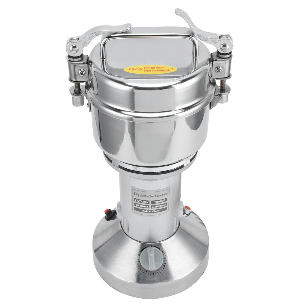 Кофемолка Небольшая бытовая из нержавеющей стали Кофемолка для трав и зерен