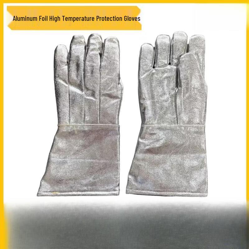 Yiceng Aluminum Foil High-Temperature Resistant Heat Insulation Gloves
