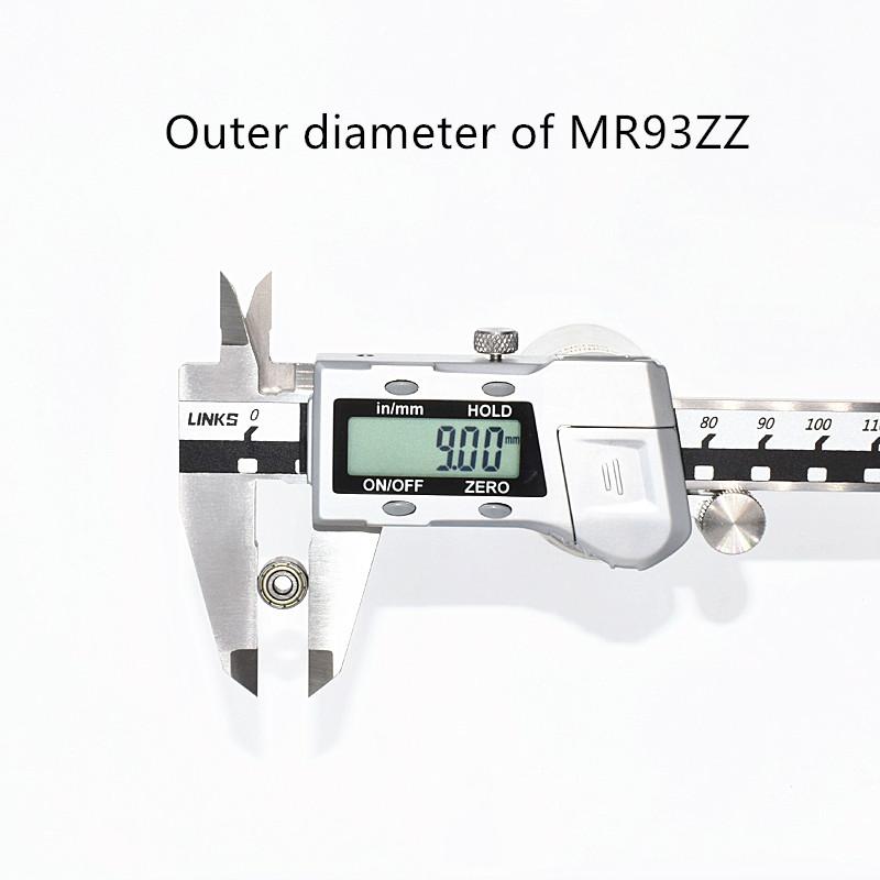 MR93ZZ Миниатюрный подшипник 10 шт. 3*9*4(мм)