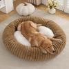 Kennel Cat Litter Dog Plush Round Pet Litter Dog Bed Winter Warm Pet Bed Dog Supplies