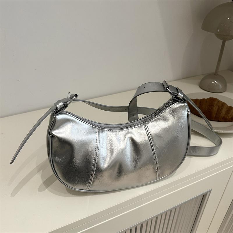 Fashionable Bags Fashionable Textured Dumpling Bags Simple Single-shoulder Crossbody Bags Fashionable and Versatile Underarm Bags