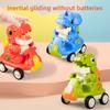 Dinosaur Car Inertia Toddlers Cartoon Animal Design Educational Toy Boy Girl
