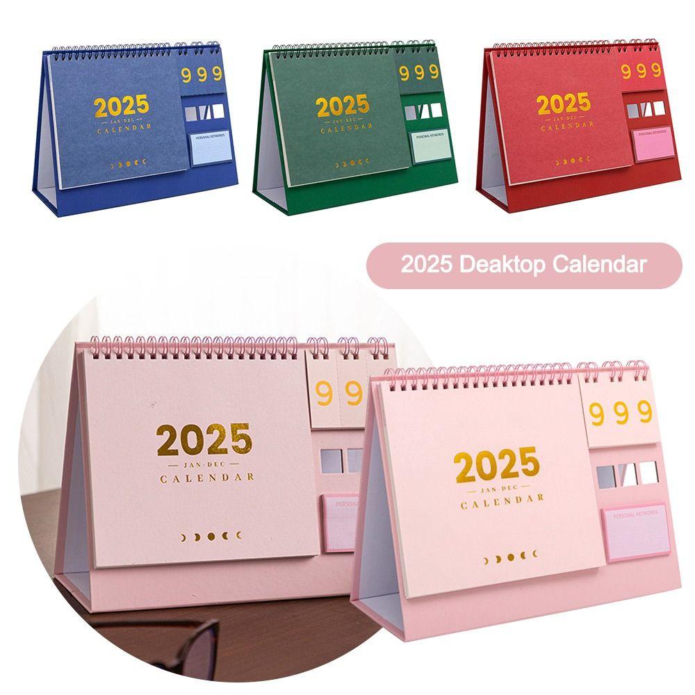 Однотонный настенный календарь, украшения для дома, настольный календарь, подарок, новогодний календарь